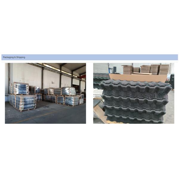 0.45мм aZ100 Элитная металлическая плитка Южная Африка Красочная каменная плитка 50 лет Гарантия Экспорт в Южную Африку