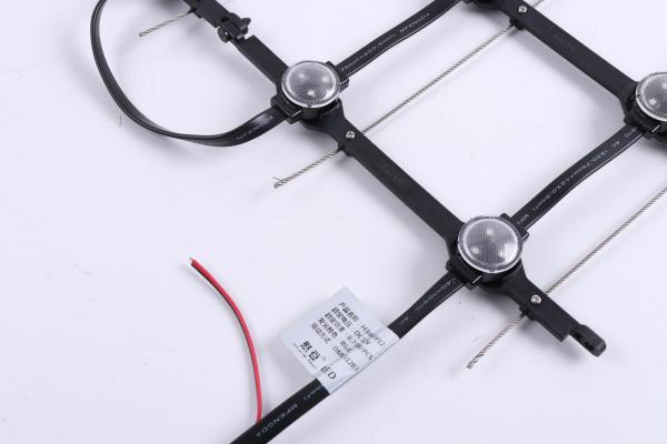 LED Mesh Display Screen P125 SMD3535 RGB DC12V IP67 Waterproof Sunlight Readable Full Color 