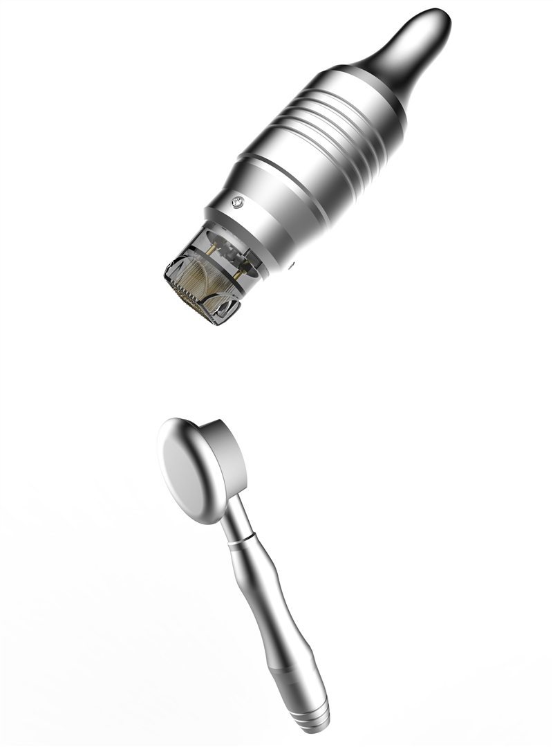 Термальный охлаждая подниматься стороны Microneedling частичный RF 10,4 дюймов