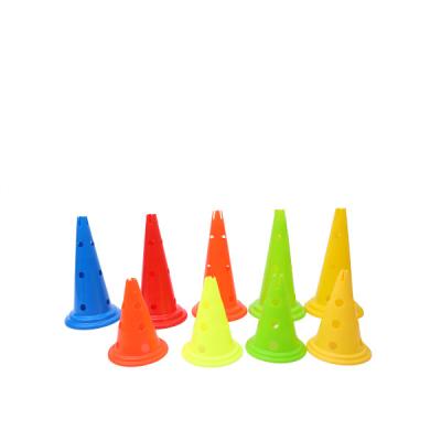 38cm 48cm Soccer Training Equipment Plastic Football Cones Colorful