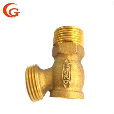 3/4 torneira de água de bronze do jardim perdido da carcaça da cera