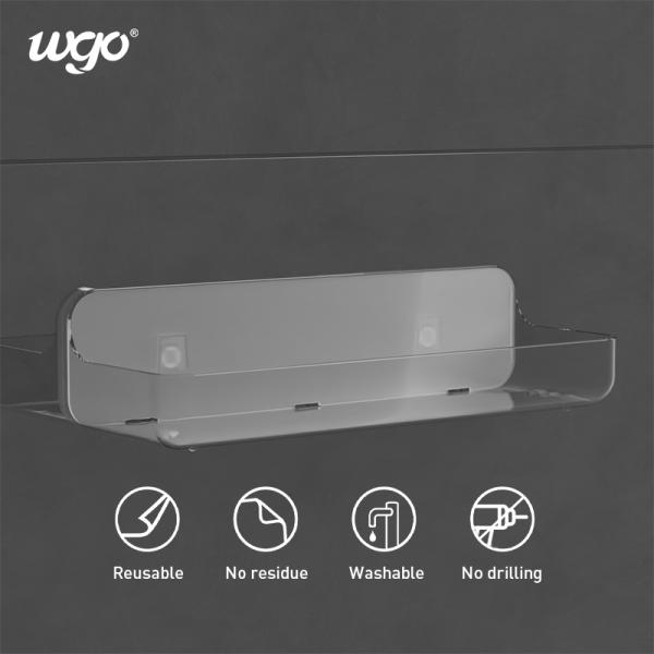 Прозрачные ванные комплекты бумажные рулоны держатель самоклеящийся туалетный стенд 140*83*25 мм