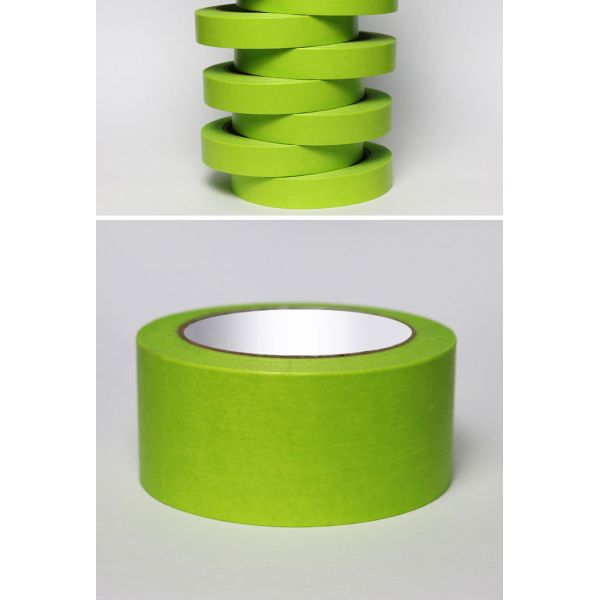 Performance Green Masking Tape for Automotive Repair and Painting Applications High Quality Adhesive Tape