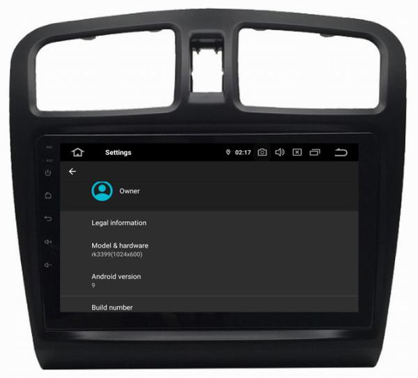 Ouchuangbo car stereo navigation for Dongfeng 330 support BT MP3 mirror link android 9.0 OS 4+64
