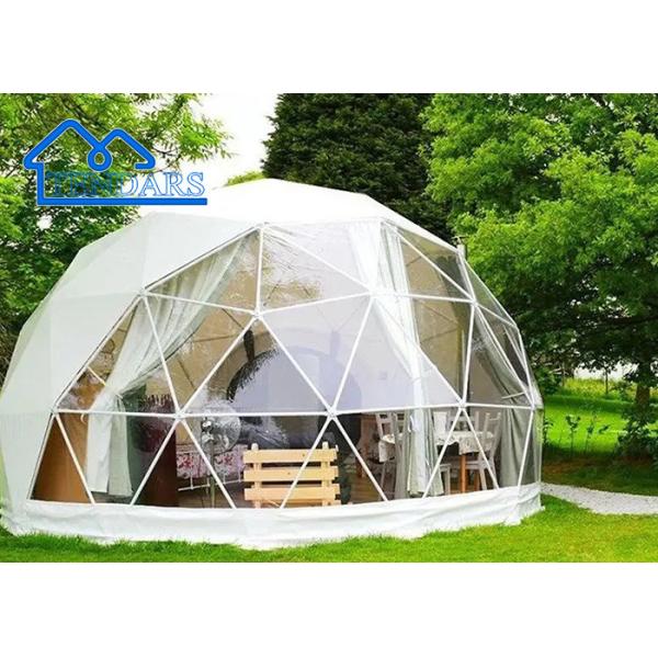 Insulated 10m Dia Commercial Dome Tent Galvanized Steel PVC Cover for Event Spaces