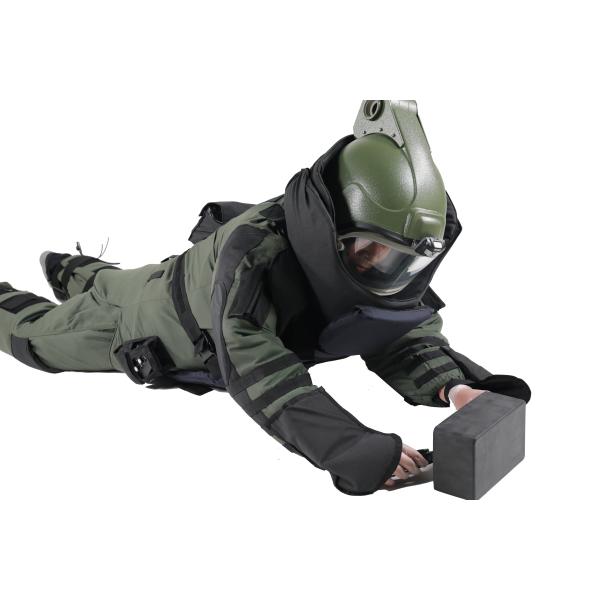 Прованский зеленый костюм бомбы Eod волокно Aramid сплетенной ткани 21 слоя