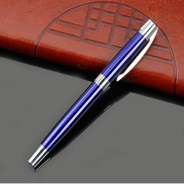 sliver color ballpoint pen wholesale Popular custom metal roller pen for office