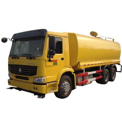 Sinotruk Howo7 20m3 Capacity Water Tank Truck 10 Wheels Liquid Spray Truck Diesel Fuel Type Water Storage
