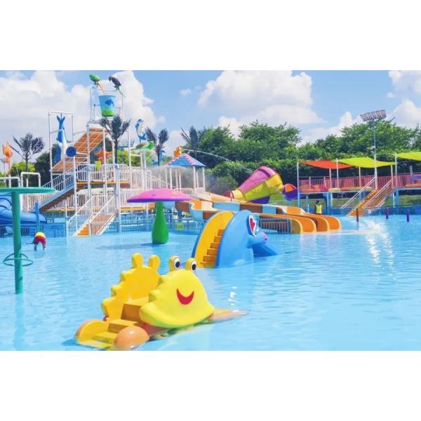 Estudio de viabilidad del parque acuático Elephant: Parque acuático para niños, equipos de juegos acuáticos, salpicaduras de agua