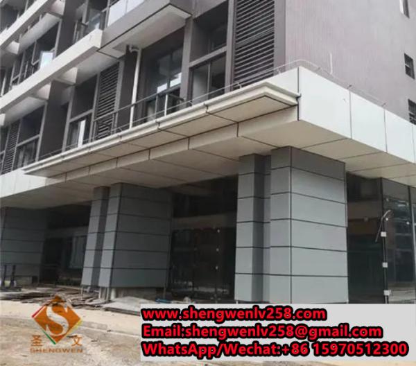 Advertising Board Acm Aluminium Composite Panel Mutiple Colour Facade