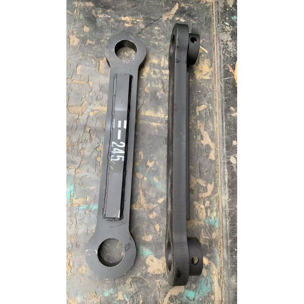 Sany SY245 excavator reinforced and strengthened bucket connecting rod, forged alloy steel H-type connecting rod, special anti-fracture accessory