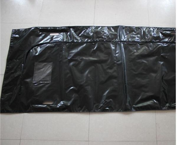 Saco para o transporte de cadáveres fúnebre MD01 do dever médio para o hospital, o branco ou o preto