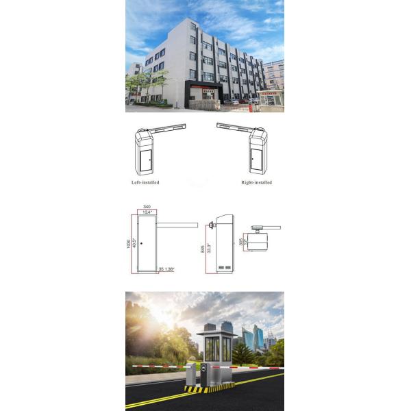 Прямой барьер заграждения загородки автомобиля руки IP55 120W RS485