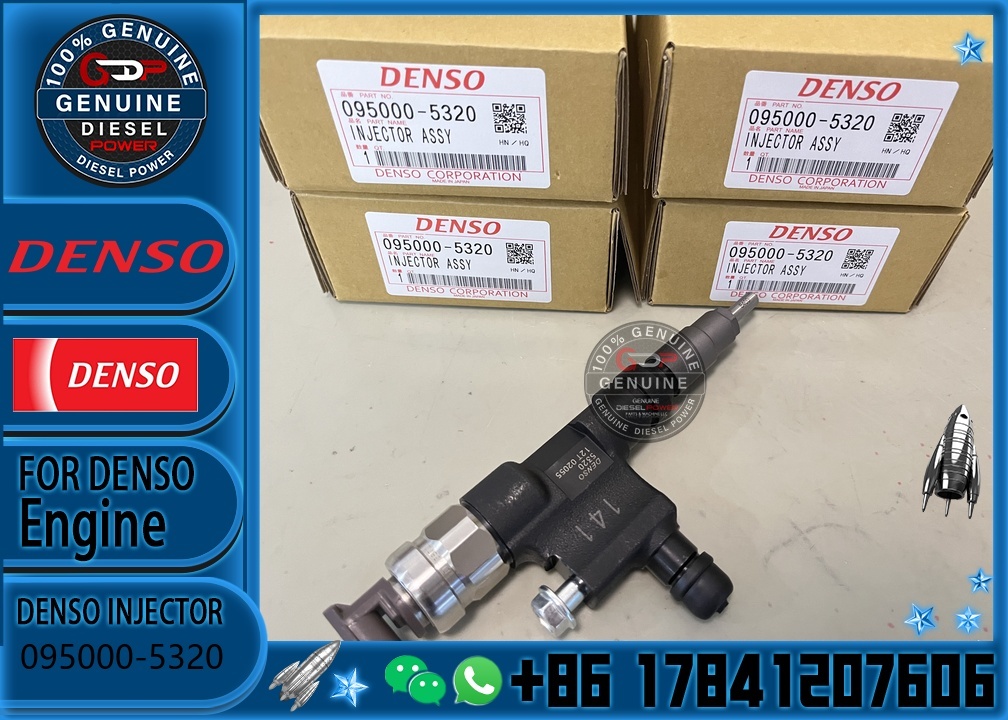 New High Quality Original Genuine Denso Fuel Injector Nozzle 095000-5320/5321 23670-78031/79036/E0140/0141 Standard Size CN/SHA