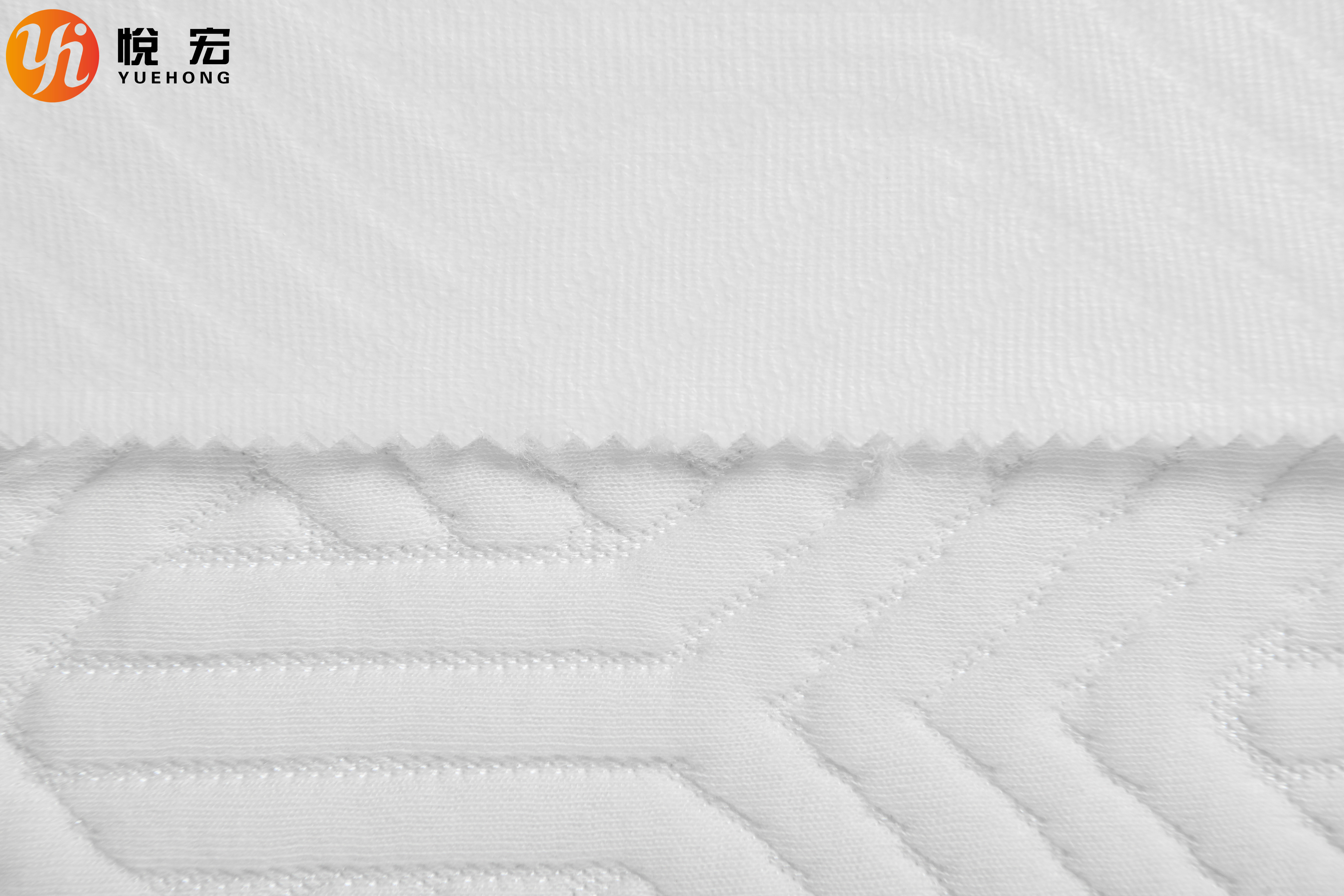 445GSM Air Layer Fabric White 214cm Spacer Fabric For Home Textiles