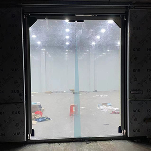 Impact Resistant Cold Room Swing Door Anti Collision For Cold Storage / Industrial Traffic Areas