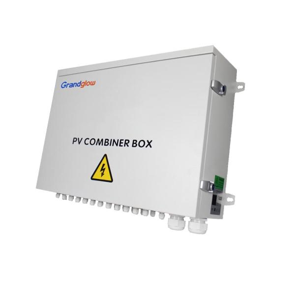 Grandglow Factory PV 1000VDC  junction Box PV 12String Pv Array Combiner Box For Solar Panel Power System