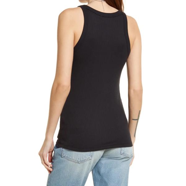 Latest Summer black Casual Sports Girls Gym Fitness Custom Blank Women Tank Tops