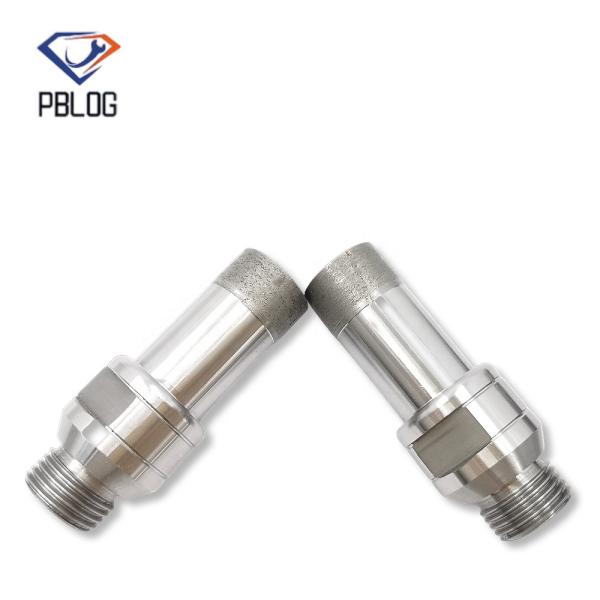 Fabrication Vente à chaud Verre Jade Diamant Matériau de base Forage Pièces à trous