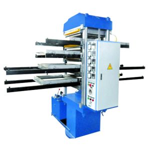 Semiautomatic Rubber Vulcanizing Press Machine with 1200x1200 mm Platen Size and 2 or 4 Working Layers for Rubber Tile Production