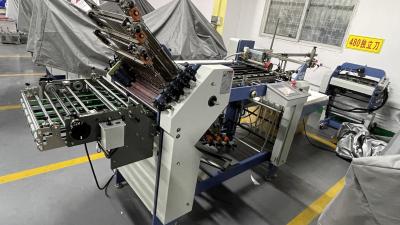 Máquina da dobradura do papel comercial dos folhetos da brochura com sistema elétrico do PLC