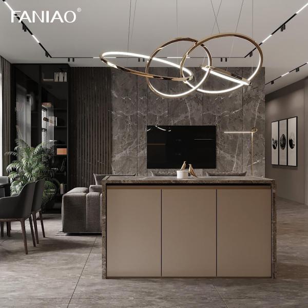 Современные импортные вытяжные дубовые деревянные массивные деревянные зерновые кухонные шкафы с островами