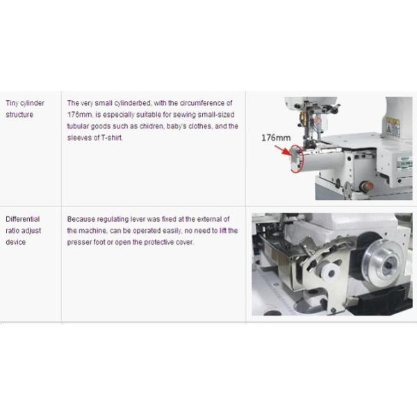 Small Cylinder Bed Interlock Sewing Machine FX264-01CB