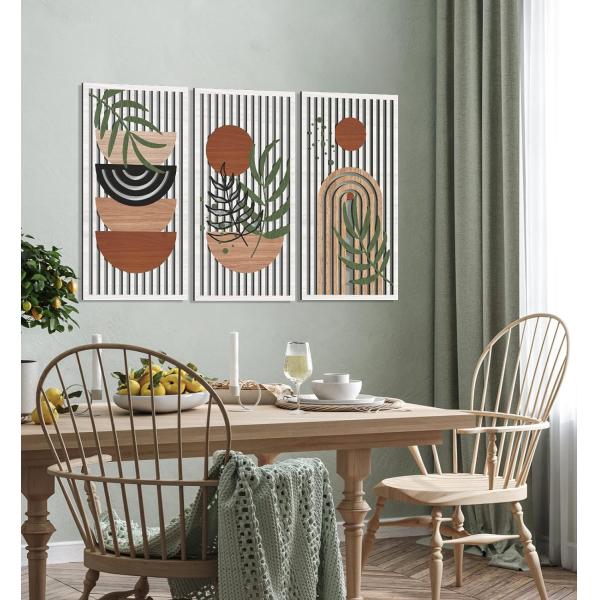 Modern Decor Sun Moon Plant Nature Wall Decor For Living Room with Customized Logo