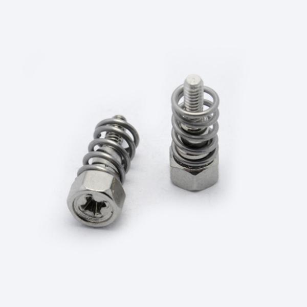 CPU Fan Spring Screws CPU Graphics Card Back Plate Heatsink Screws Spring Screws Spare Parts M2 M2.5 M3 Machine Screws Пропускная способность: