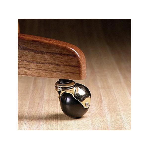 2 inch brass vintage casters for furniture