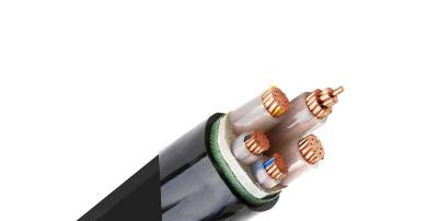 O PVC XLPE do PE da resistência de fogo isolado cabografa o fio zero do halogênio do baixo fumo de 4*70mm