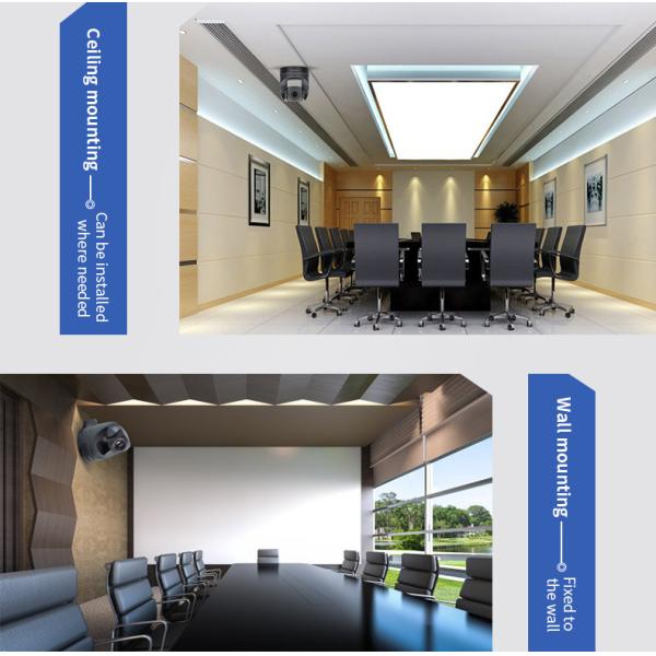 Conference Room Meeting Solution Square-Dcamera Durable High Definition Video Teleconference Camera