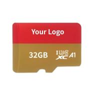 Carte mémoire TF personnalisée 32GB-512GB Classe10 U3 pour GPS de voiture