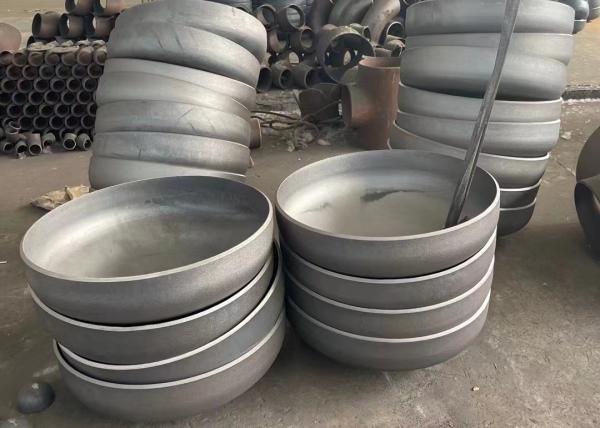 8 chapeau soudé bout à bout sans couture de tuyau de la monture d'acier au carbone Sch40 Astm A234