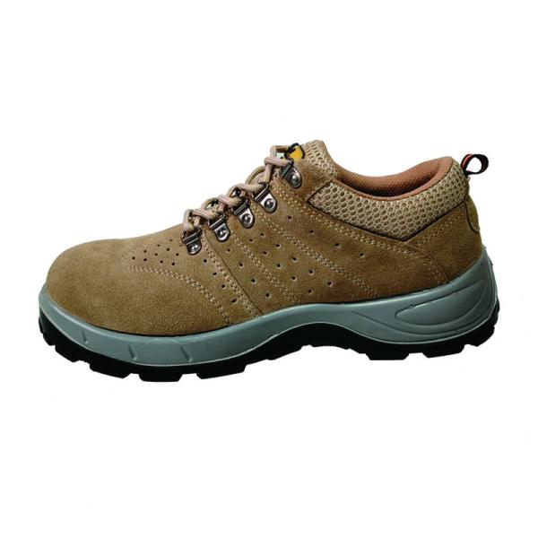 Shengjie Man'S Leather Steel Toe Cap Anti-Smashing Anti-Piercing Wear-Resistant Safety Shoes Breathable Work Shoes