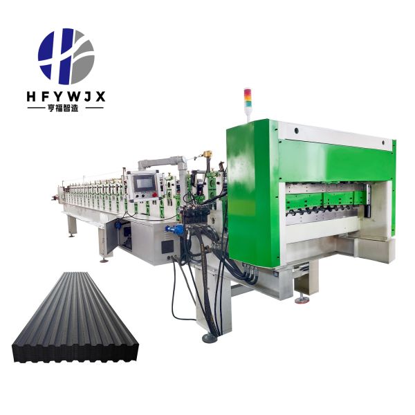Customizable Double Layer Roll Forming Machine Heavy Duty C8 C21  PLC Control