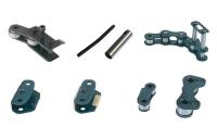Cadenas antis de Stenter del moho de la alambrada para las piezas de maquinaria de la materia textil