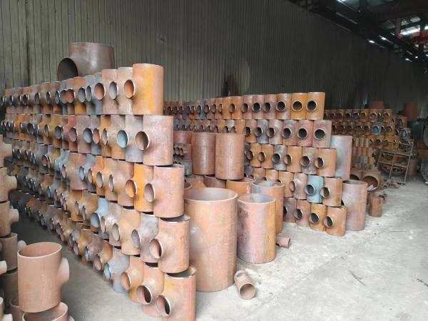 A105 Welding Tee Forged Pipe Fittings 88.9 X 3.2 Sch40 Sch80