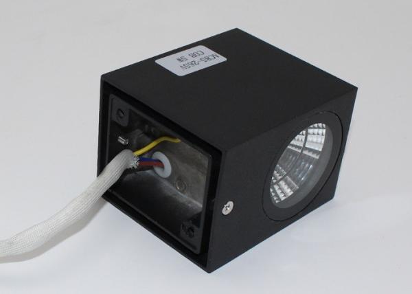 Outdoor Single-head Square Shape 5W 3W COB LED Wall Light Waterproof 3 years warranty