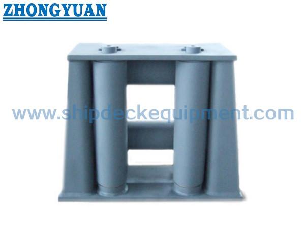 CB/T 3062 Type B Four Tube Rollers Universal Fairleads with Upper Roller 	Ship Mooring Equipment