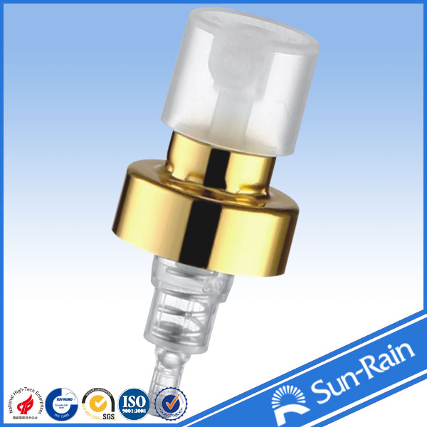 15/400 18/400 20/400 de vermelho verde branco do pulverizador brilhante de alumínio da bomba do perfume