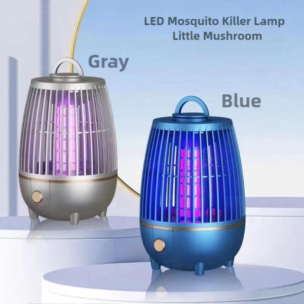 USB Rechargeable Bug Zapper Lamp With High Voltage 2700V Newest Design Cleaning Brush And Li Battery