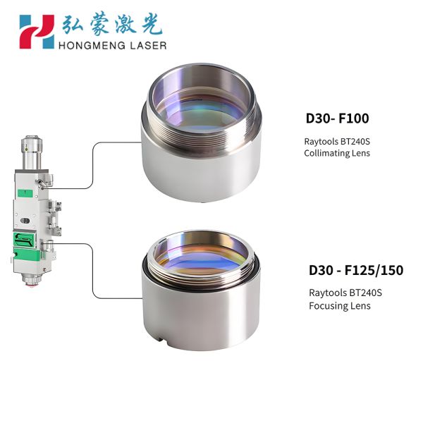 D30 F125 F100 F150 F200 for Raytools BM115 Laser Cutting Head Assembly New Condition Focus Collimating Lens for Raytools BT240S