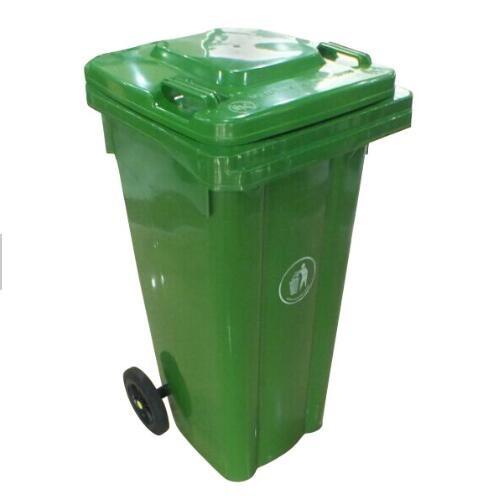 Outdoor Plastic Molded Products , Recycling Commercial Garbage Cans With Lid
