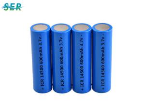 O AA faz sob medida o lítio Ion Rechargeable Battery Pack 14500 3.7v 700mah para