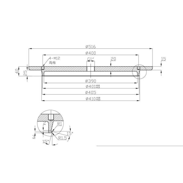 0.69Mpa Triple Convoluted Airbag Gas Rubber Suspension Spring Repair Kits