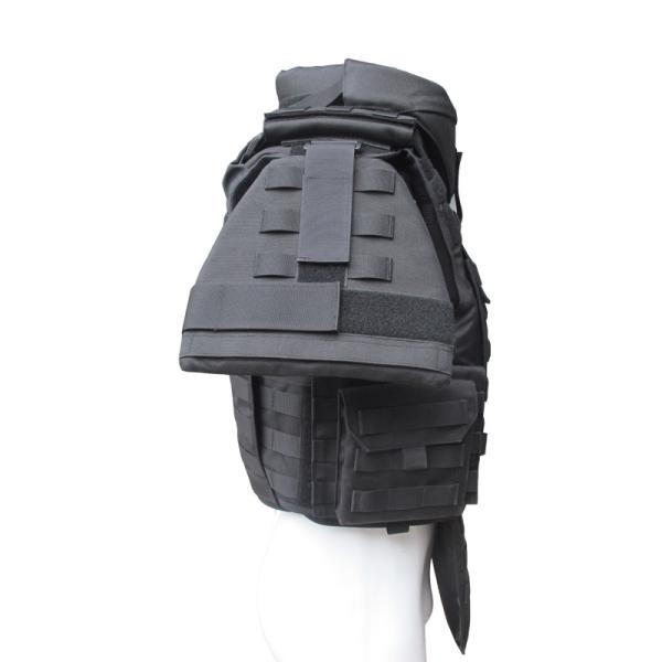 Outdoor Full Coverage Black 1000D Nylon Molle Camo Plate Carrier Combat Chalecos Tactical Vest Armor Vest