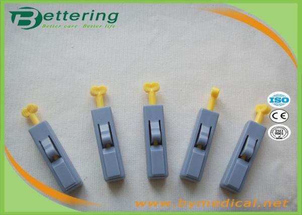 Asepsis Blood Glucose Lancet Devices Blood Collector For Diabetes Testing 26G