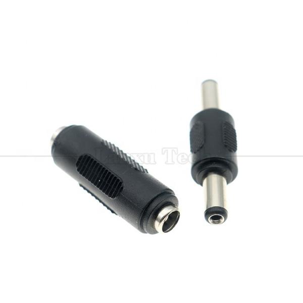 12V 24V mâle femelle 2,1 mm x 5,5 mm Jack à baril en courant continu Adaptateur d'alimentation pour caméra de vidéosurveillance LED