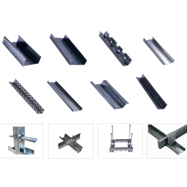 Best Quality Drywall Partition With The Accessories. Fuber Tape/ Drywall Screw/ Expansion Bolt/ Clip With Metal Corner Tape Are Available Easy to Install